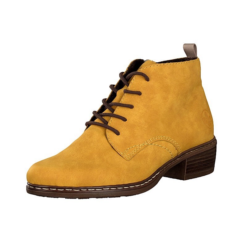 Botas Rieker Y0843-68 Para Mulher - Amarelas